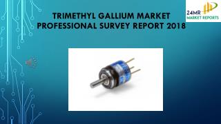 Trimethyl Gallium Market Professional Survey Report 2018