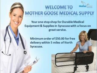 Buy Home Medical Accessories in Syracuse at Reasonable Prices