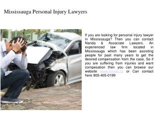 Mississauga Personal Injury Law Firm
