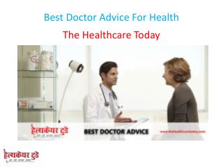 Best Doctor Advice For Health