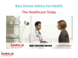 Best Doctor Advice For Health