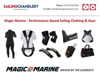 Magic Marine - Performance Based Sailing Clothing & Gear