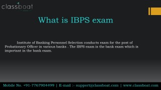 Best ibps po classes in mumbai