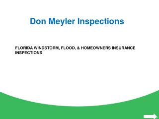 Windstorm Inspections