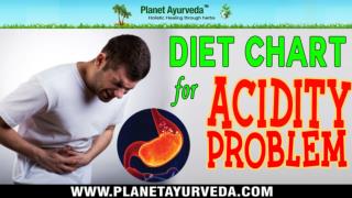 Diet Chart for Acidity Problem - Foods To Avoid & Recommend