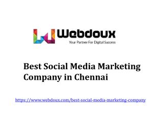 Professional Social Media Marketing Company in Chennai