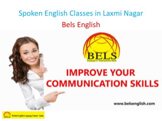 Spoken English Classes in Laxmi Nagar