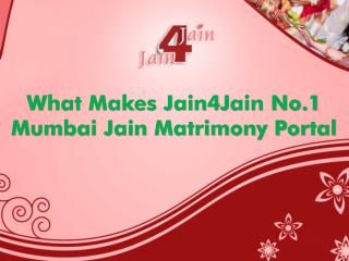 What Makes Jain4Jain No.1 Mumbai Jain Matrimony Portal