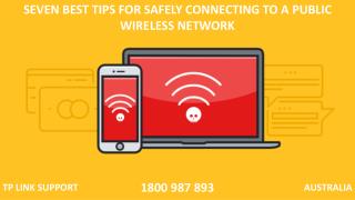 Seven Best Tips For Safely Connecting To A Public Wireless Network