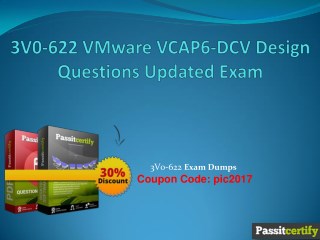 3V0-622 VMware VCAP6-DCV Design Questions Updated Exam