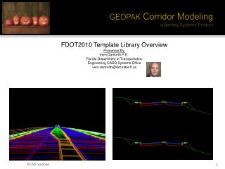 GEOPAK Corridor Modeling a Bentley Systems Product