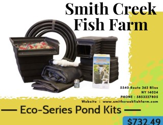 Eco-Series Pond Kits -SmithCreekFishFarm
