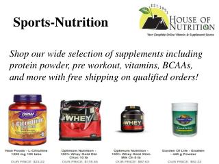 Sports Nutrition