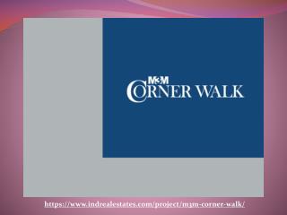 M3M Corner Walk Gurgaon