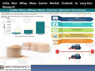 Protein Shakes Market, Non Whey Mass Gain Market Future-Ken Research