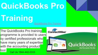 Contact QuickBooks Pro Training