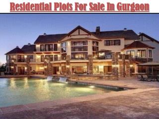 Residential Plots For Sale In Gurgaon
