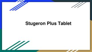 Stugeron plus tablet