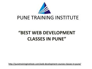 Best Web Development Courses- Classes- Institutes in Pune | Pune Training Institute