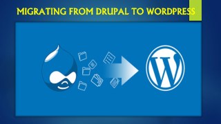 MIGRATING FROM DRUPAL TO WORDPRESS