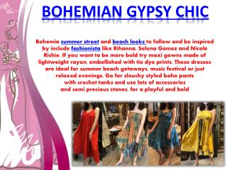 Bohemian Gypsy Chic