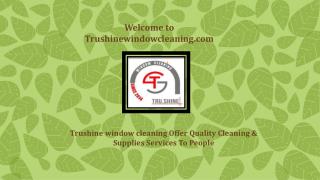 Awning Cleaning Services with Trushinewindowcleaning.com