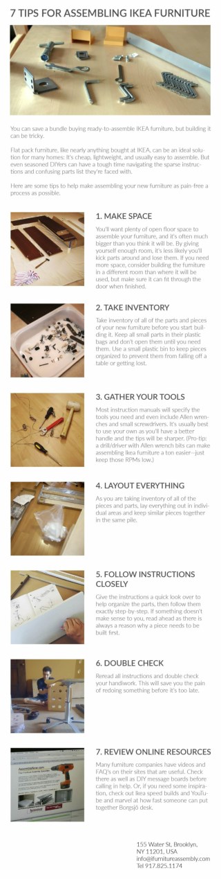 7 Tips for Assembling IKEA Furniture