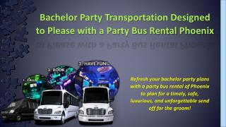 Party bus rental Phoenix