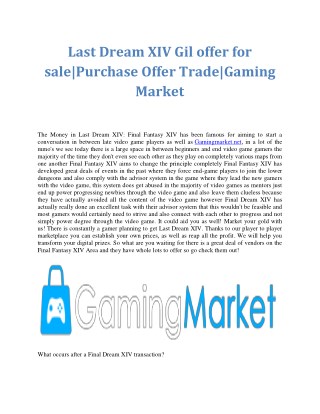 Gaming Market