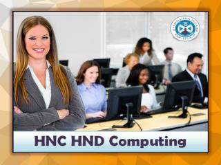 Increase Your IT Skills to HNC/HND Computing Online