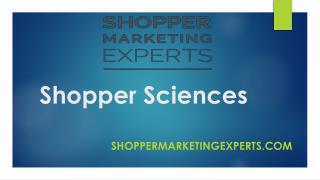 Shopper Sciences