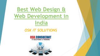 Best Web Design & Web Development in India