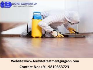 Reliable and Best Pest control Services in Gurgaon