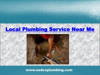 Local Plumbing Service Near Me