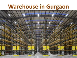 Warehouse for lease in Gurgaon
