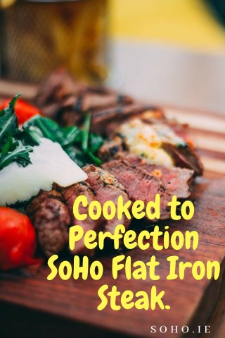 Cooked to Perfection ðŸ‘ŒSoHo Flat Iron Steak- SOHO BAR