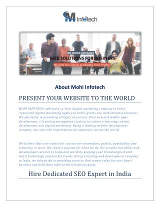 Hire Dedicated Seo Expert