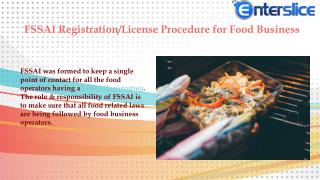 FSSAI License For Food Business in India