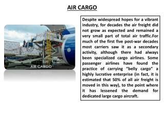 AIR CARGO