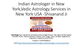 Astrologer in New York
