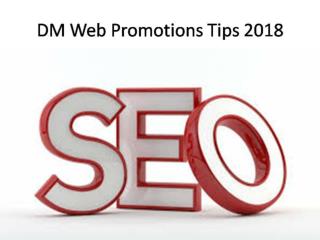 DM Web Promotions Tips2018