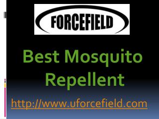 Mosquito Repellent - www.uforcefield.com