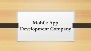 Mobile App Development Company - Hire Dedicated Mobile App Developers