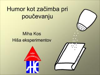 Humor kot začimba pri poučevanju