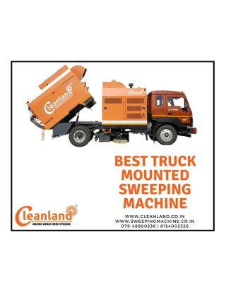 Cleanland Best Truck Mounted Road Sweeper