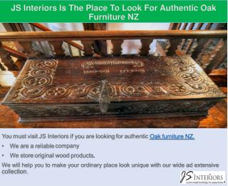 Expert Craftsmen Of JS Interiors Produce The Best Custom Furniture NZ