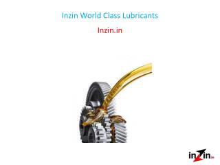 Inzin World Class Lubricants