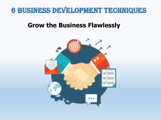 Excellent Business Development Techniques for the Students