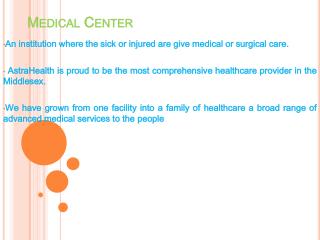 Medical center Middlesex