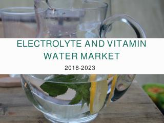 Electrolyte & Vitamin Water Market Analysis by Arizton